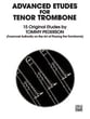 ADVANCED ETUDES FOR TENOR TROMBONE cover